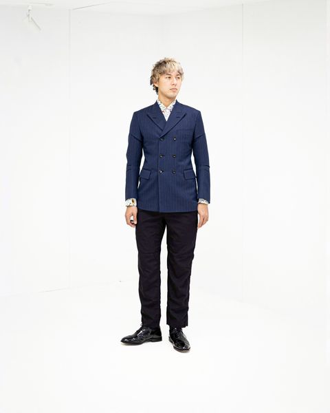ジュンヤワタナベマン ウールストライプジャケット 2月6日(金)新作発売！