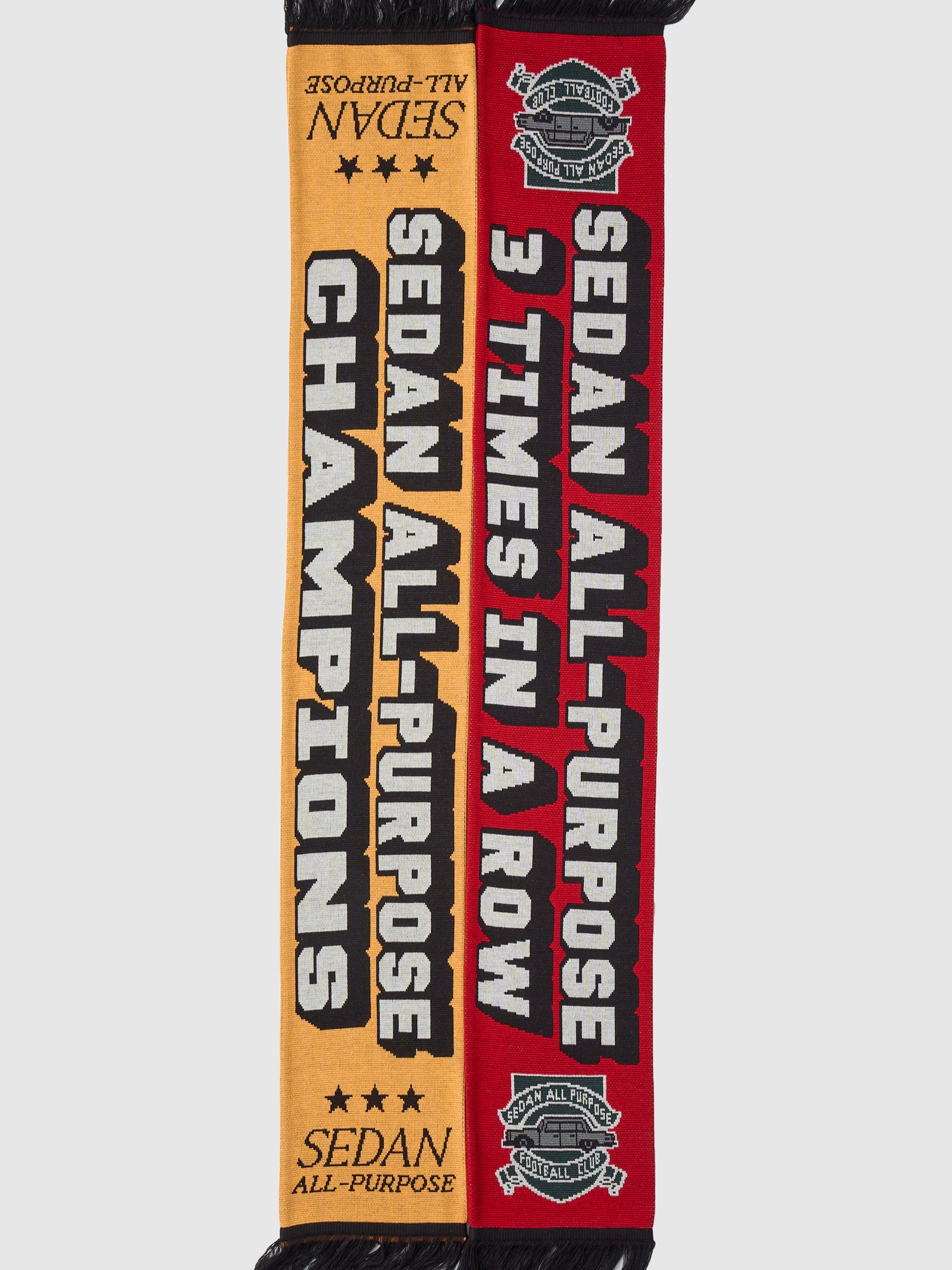 セダンオールパーパス FW24 Football Scarf(SD24F-ACO3)YELLOW☆11月9日(土)新作発売！