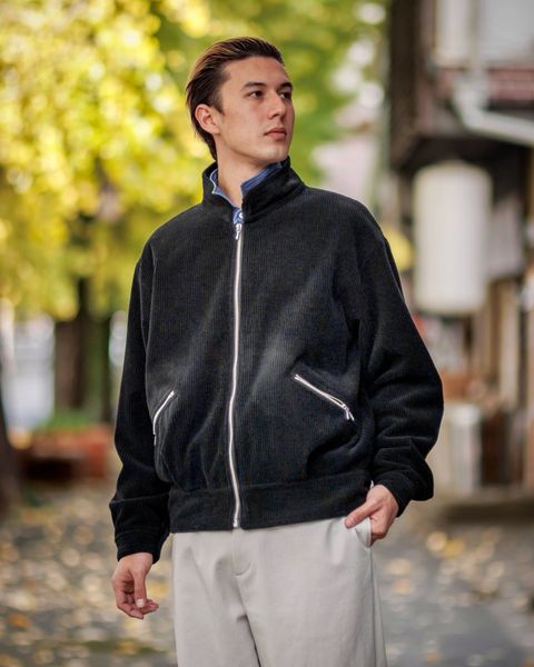 A.PRESSE Wool Corduroy Bomber Jacket スタイル 11月30日(土)新作発売！