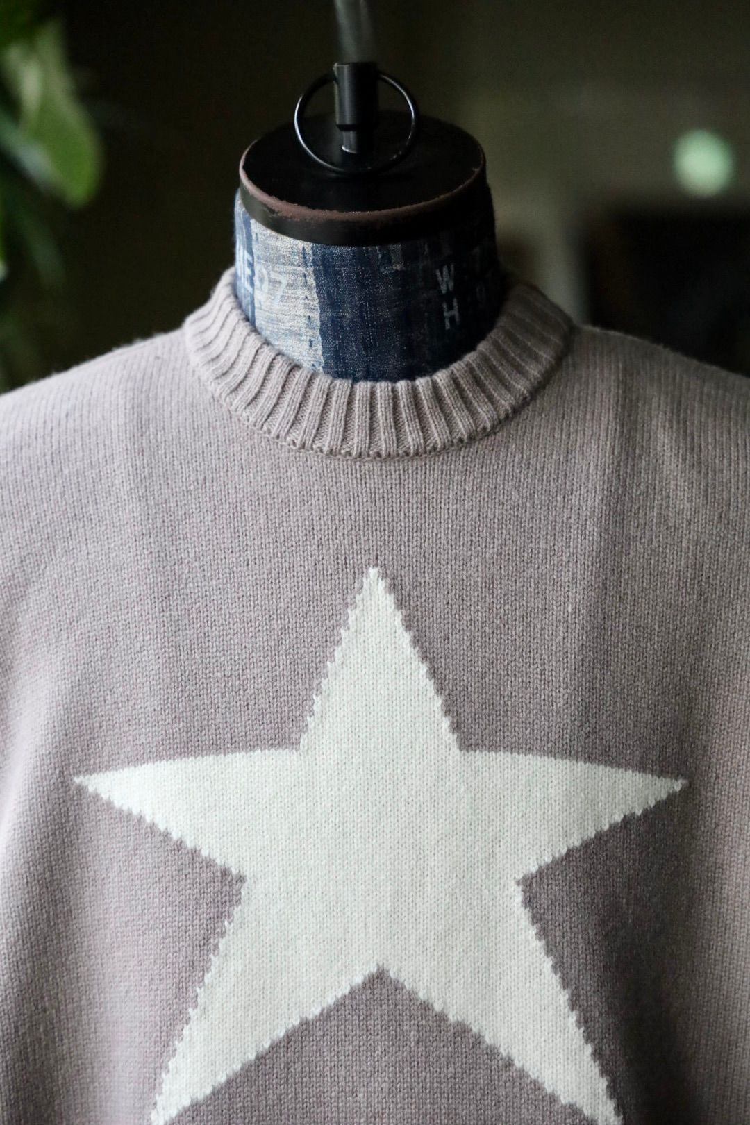 イズネス 25AW DORONP VENTILATION KNIT (25AW_23_1007AWKNIT01)BEIGE☆新作発売！