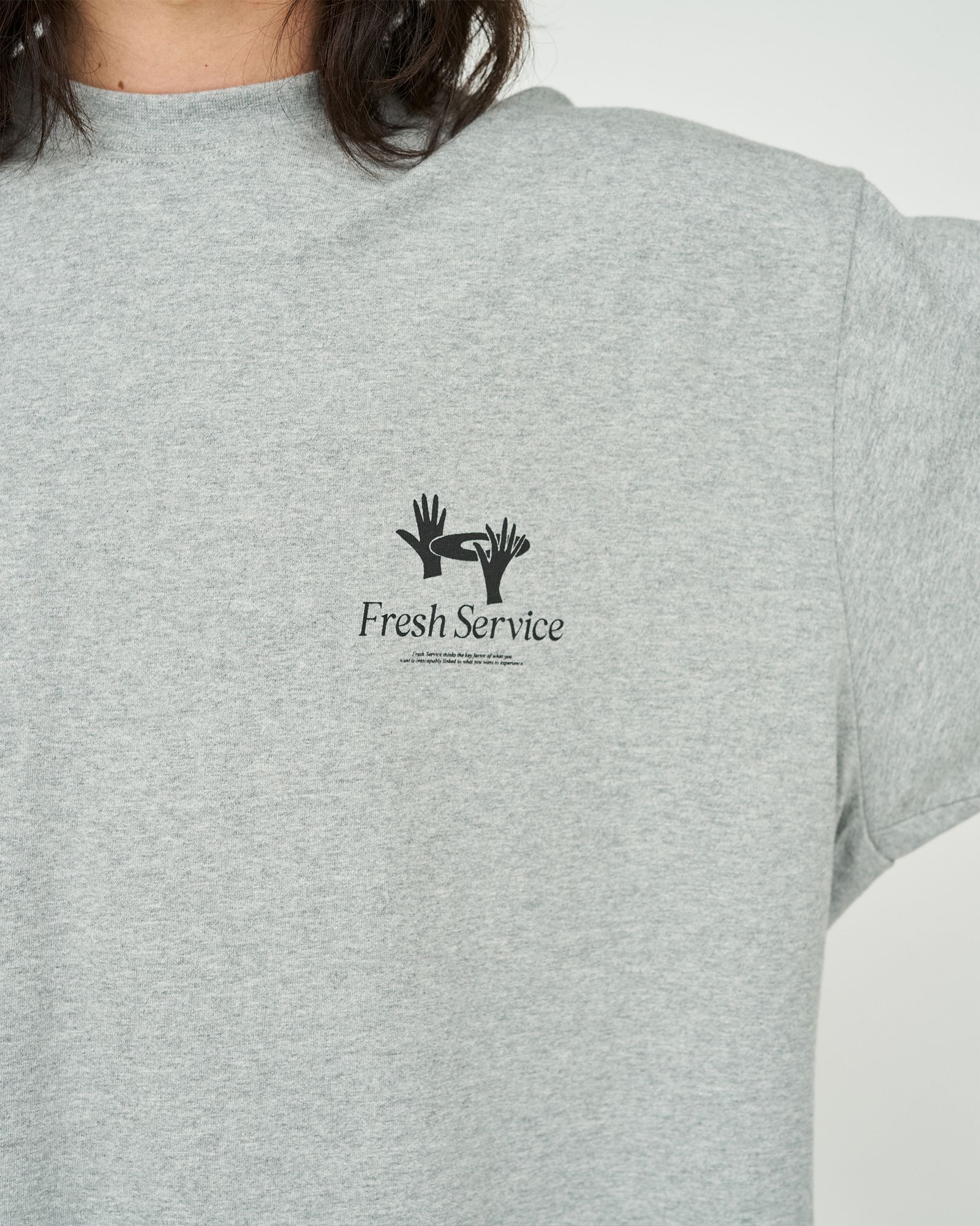 フレッシュサービス CORPORATE PRINTED S/S TEE “BRIEFING”(FSC253-70014)H.GRAY★7月26日(土)発売！