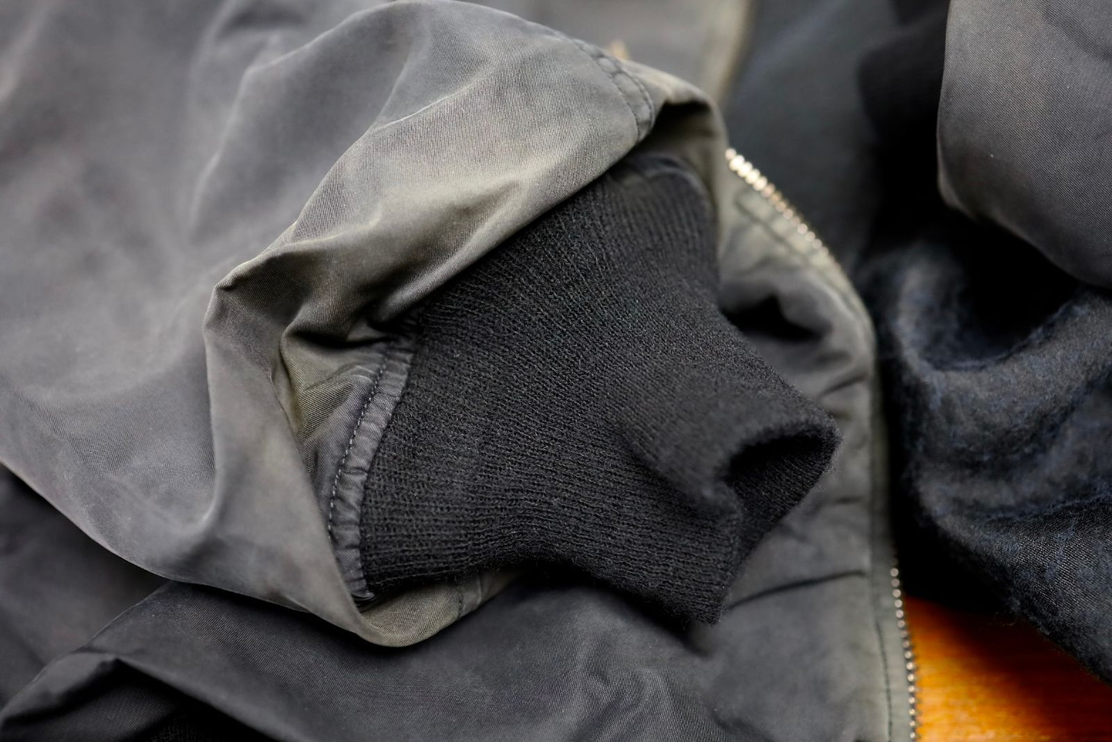 BOW WOW 25FWバウワウ ジャケットL-2B FLIGHT JACKET AGED(BW252-L2FJ) AGED BLACK