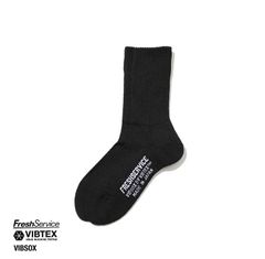 フレッシュサービスソックス VIBTEX for FreshService VIBSOX(FSP244-90148B)BLACK