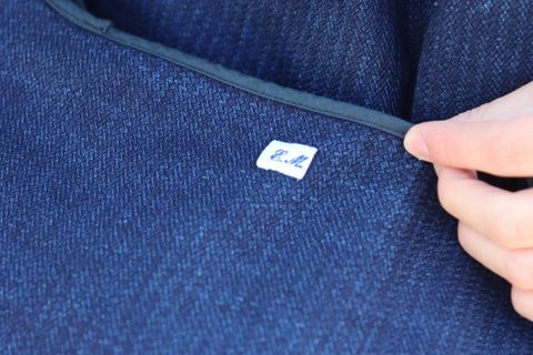 COMME des GARCONS HOMME キュプラストライプMIX S/Sシャツ(HI-B017-051) style. 2022.04.09.