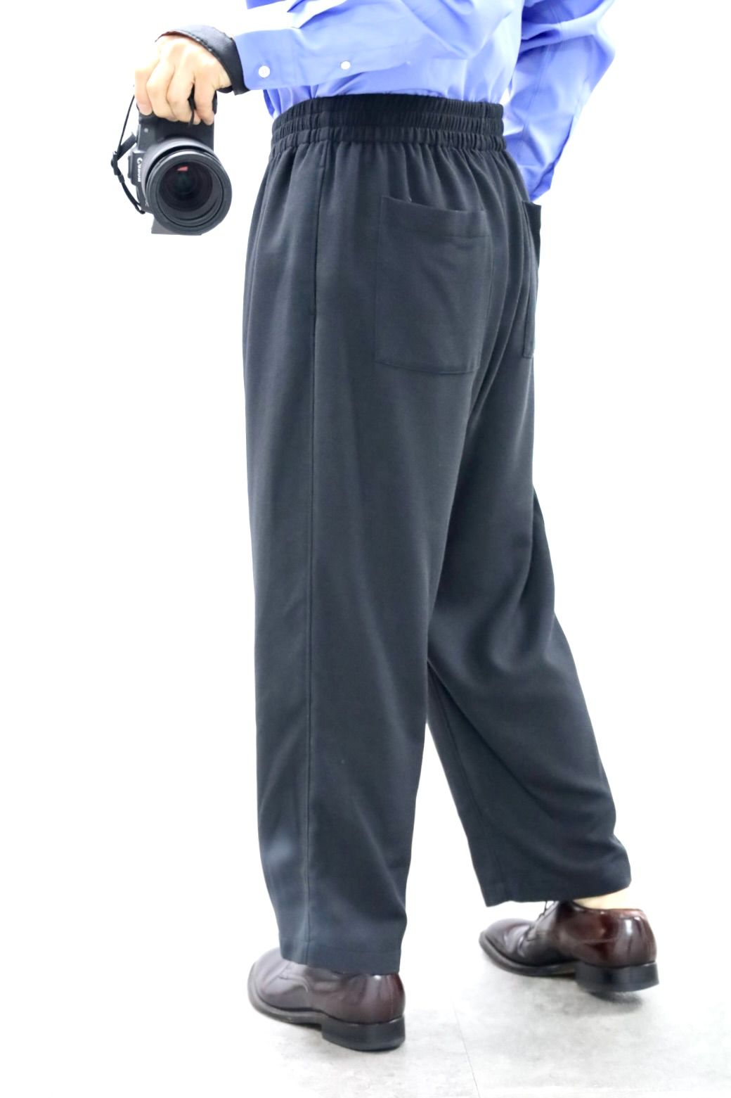 グラフペーパー 26SS Viscose Viyella Sleeping Easy Pants(GM261-40458)CHARCOAL☆3月14日(土)発売！