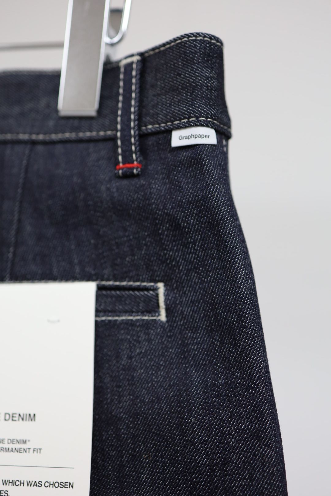 グラフペーパー Selvage Denim Two Tuck Tapered Pants(GU261-40060RB)INDIGO_RIGID★1月24日(土)発売！