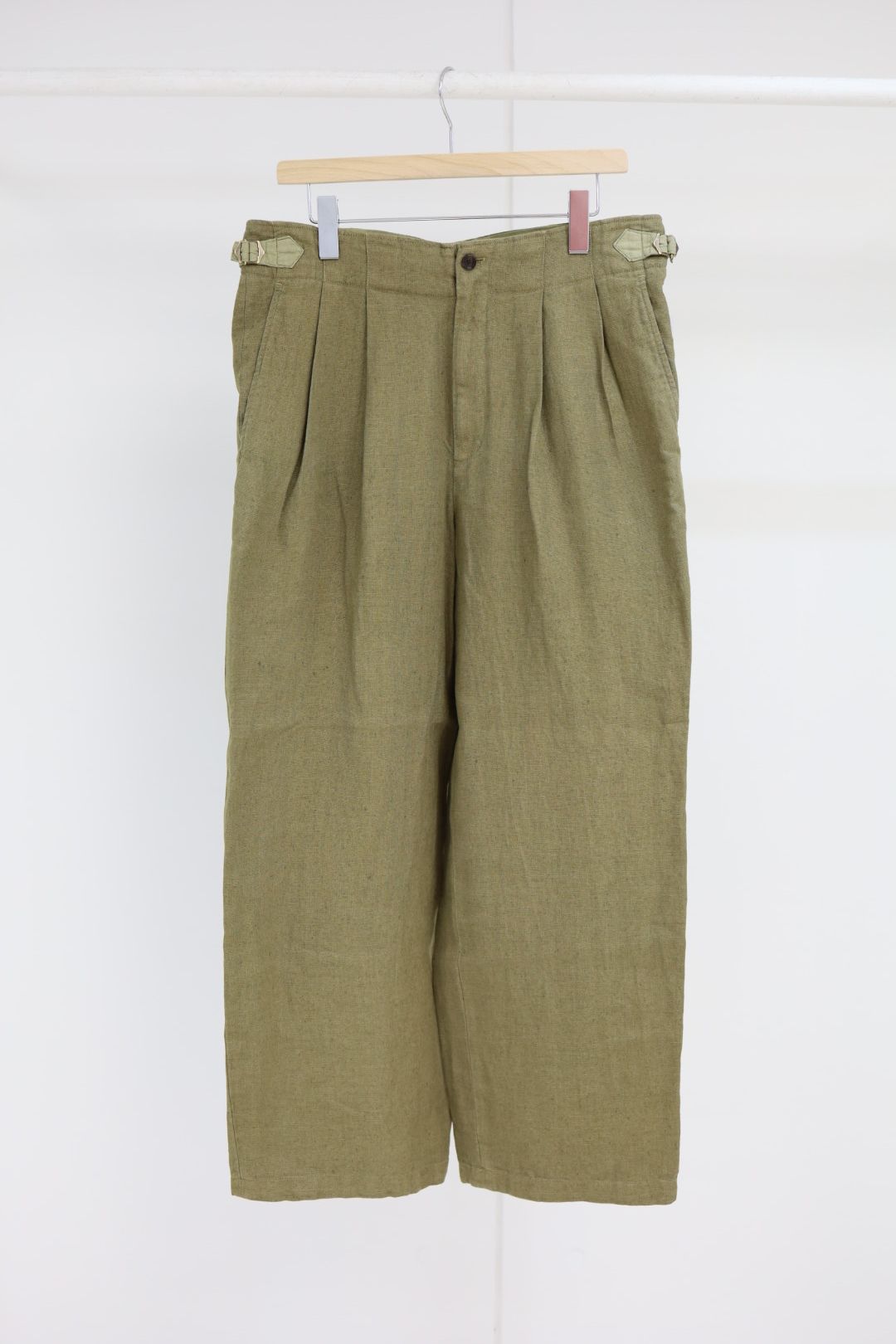 marka 26SS TWO TUCK MILITARY TROUSERS(M26A19PT02C)KHAKI BEIGE,☆新作発売！