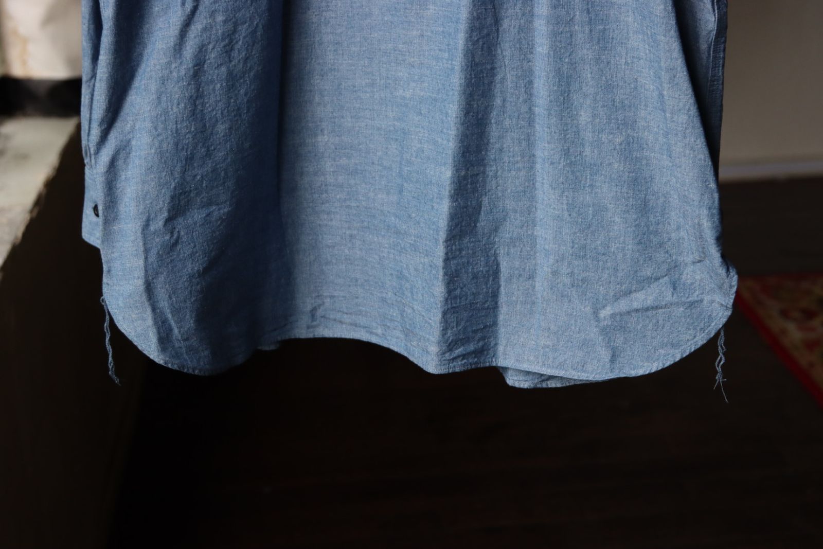 アプレッセ23AWシャツ BB Washed Chambray Shirt(23SAP-02-09M)INDIGO