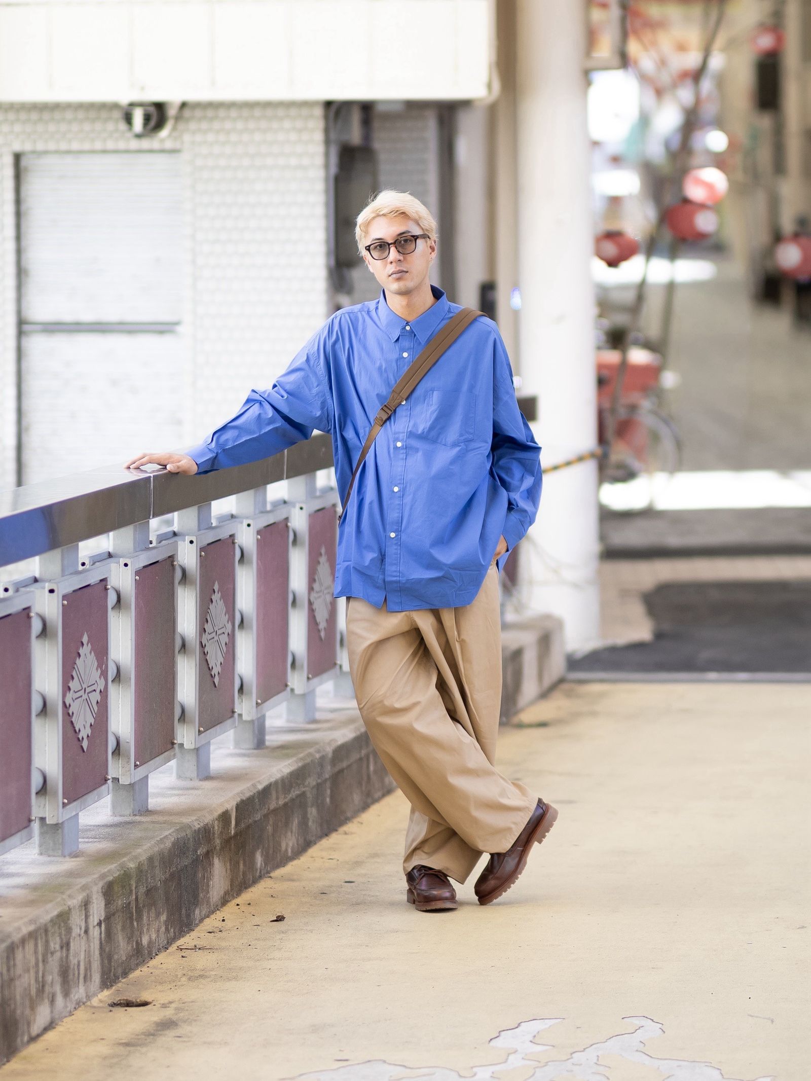 フレッシュサービス 26AW CORPORATE UNIFORM L/S SHIRT(FSC263-50016B)BLUE☆8月8日(土)発売！