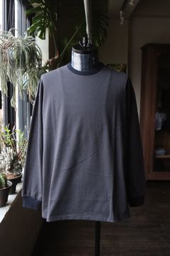 Graphpaper 24SS 新作Narrow Border L/S Tee style 2024.3.1