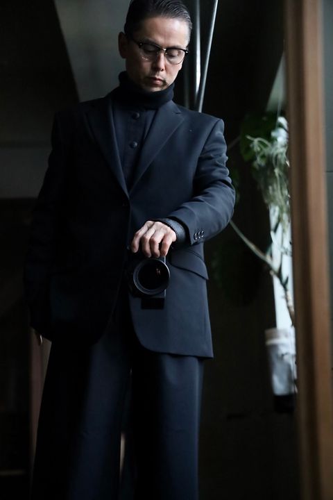 COMME des GARCONS HOMME ウールギャバ2Bジャケットスタイル2025.2.9.