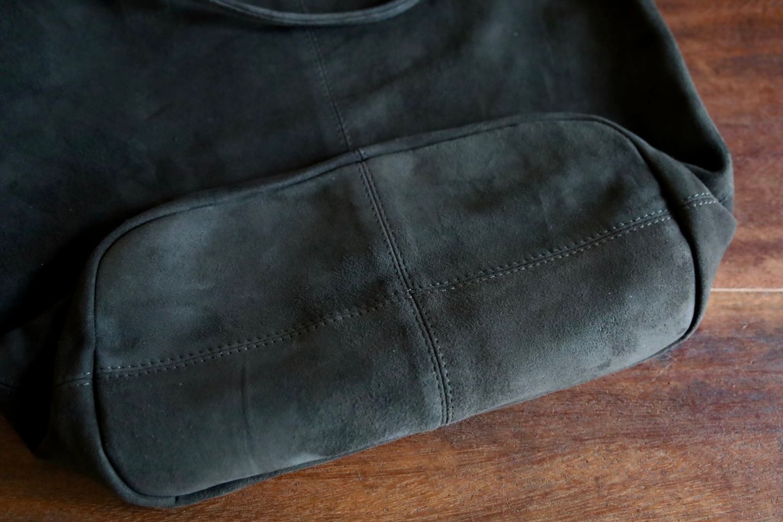 Morphee / モルフェトートバッグ 3WAY MIDIUM TOTE(LONG)SUEDE [MOSS GREEN]☆新作発売！