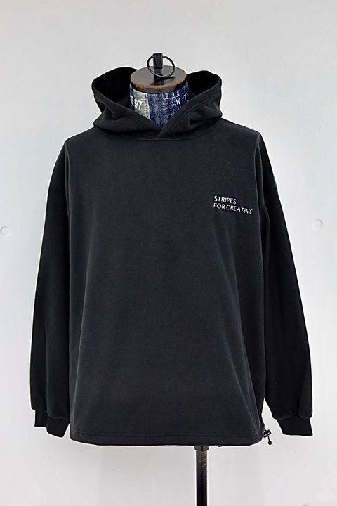 S.F.C 25FW SPOT エスエフシー FLEECE SUPER BIG HOODY LS TEE(SFCFW25CS02SP)Black☆12月20日(土)発売！