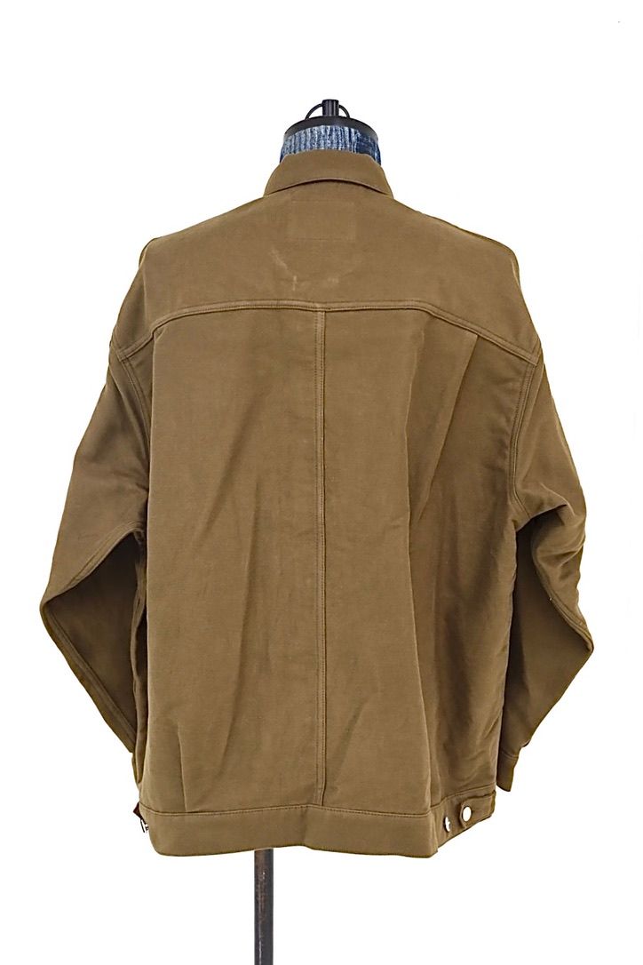 グラフペーパー Cotton Double Serge Jacket(GM263-20450)BROWN☆8月8日(土)発売！