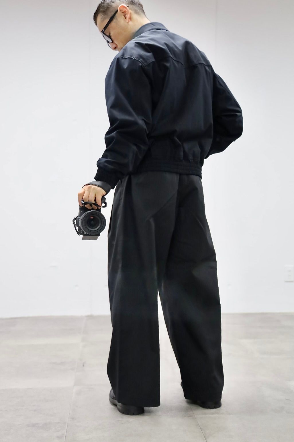 COMME des GARCONS HOMME 26SS ヨークブルゾンスタイル