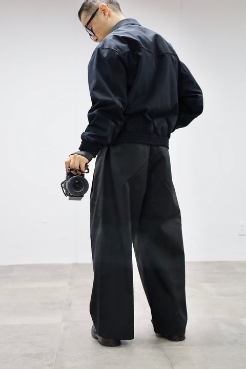 COMME des GARCONS HOMME 26SS ヨークブルゾンスタイル