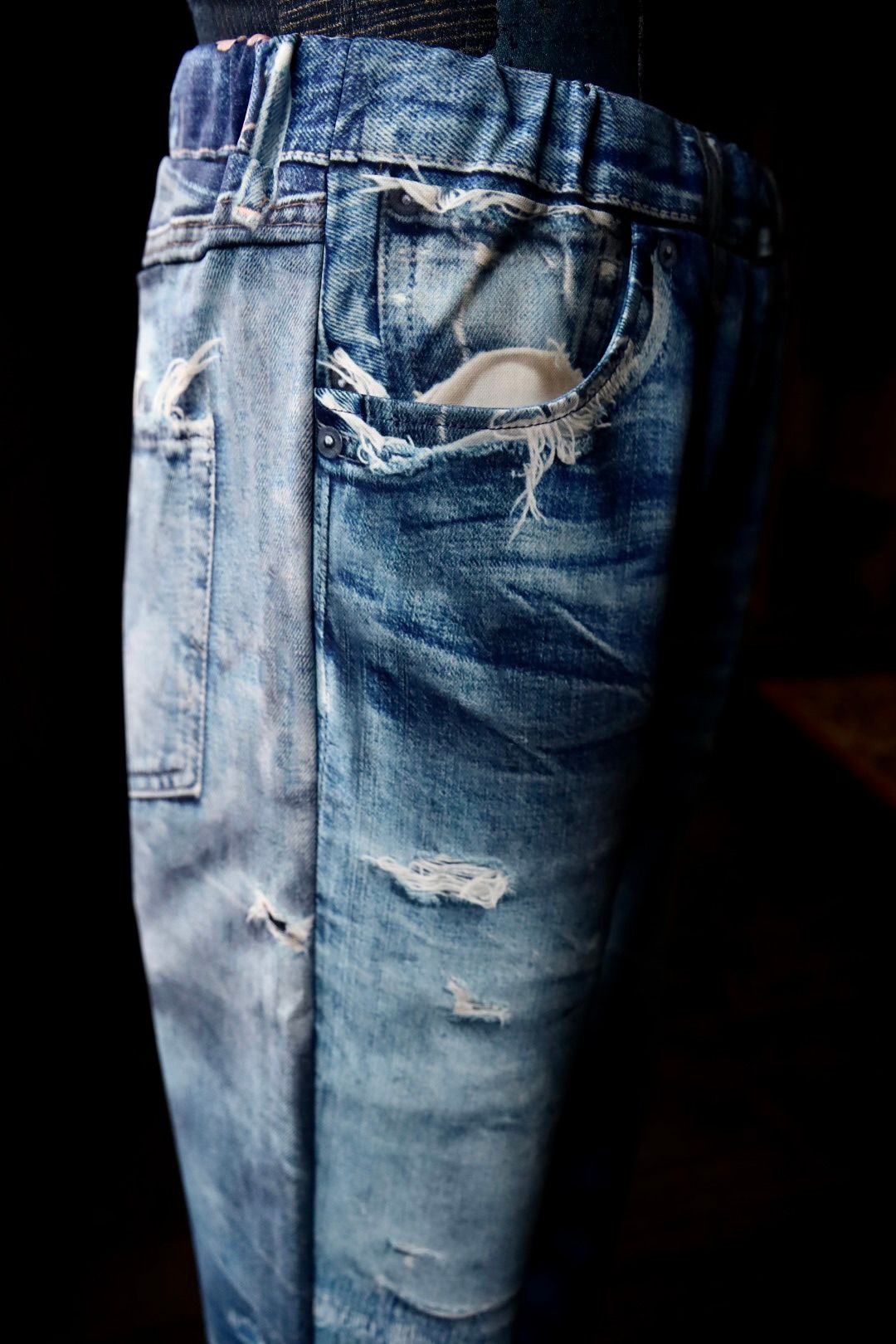トーキングアバウト ジ アブストラクション 25SS "60S" PRINT STARIGHT PT(NPT-PT-001)