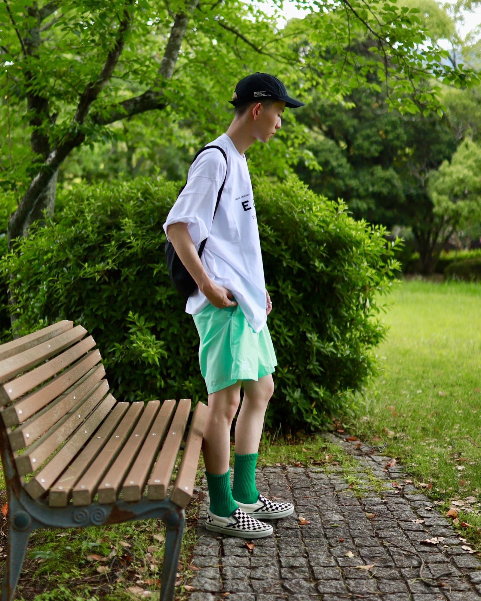 FreshService フレッシュサービス 23SS FS PRINTED TEE ”EGGS”スタイル