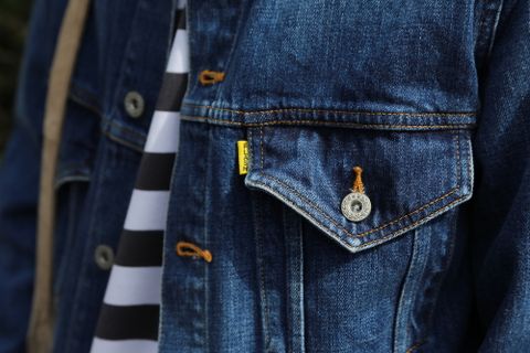 doublet MEMORIAL POLAROID DENIM JACKET(21SS06BL115) style. 2021.03.29.