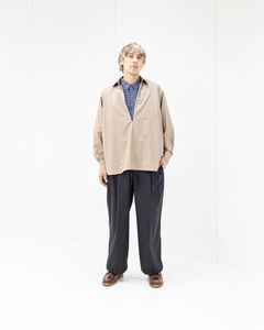 Graphpaper Fine Wool Heather L/S Skipper Shirt 2月21日(土)新作発売！