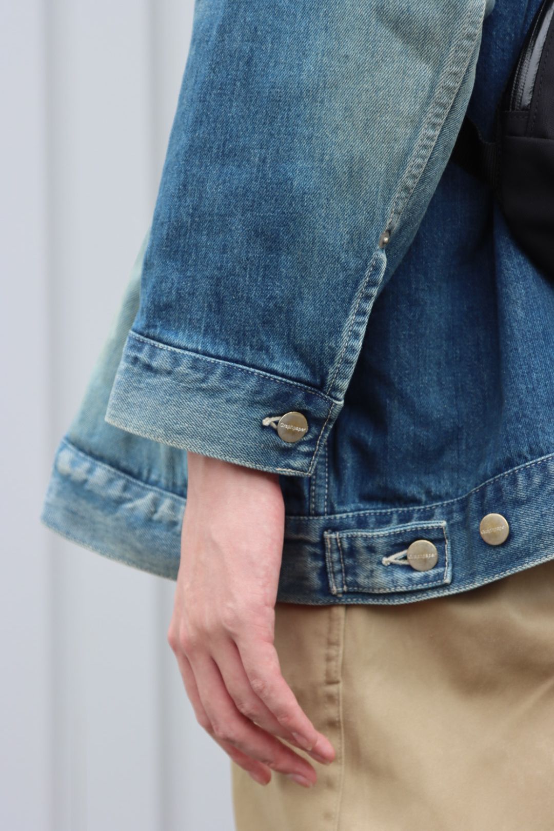 Graphpaper Selvage Denim Trucker Jacket style.2022.7.31