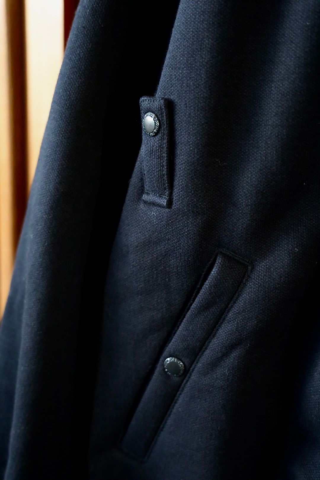 COMME des GARCONS HOMME 綿ウール裏毛MA-1ジャケットスタイル2025.11.10.