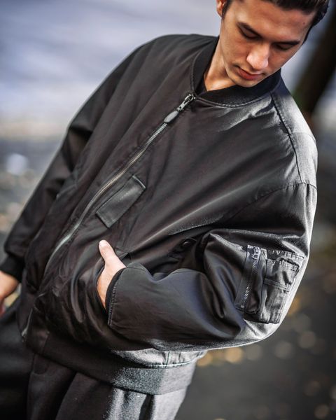 A.PRESSE Vintage Silk Flight Jacket スタイル 11月30日(土)新作発売！