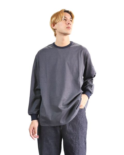 Graphpaper 24SS 新作Narrow Border L/S Tee style 2024.3.1