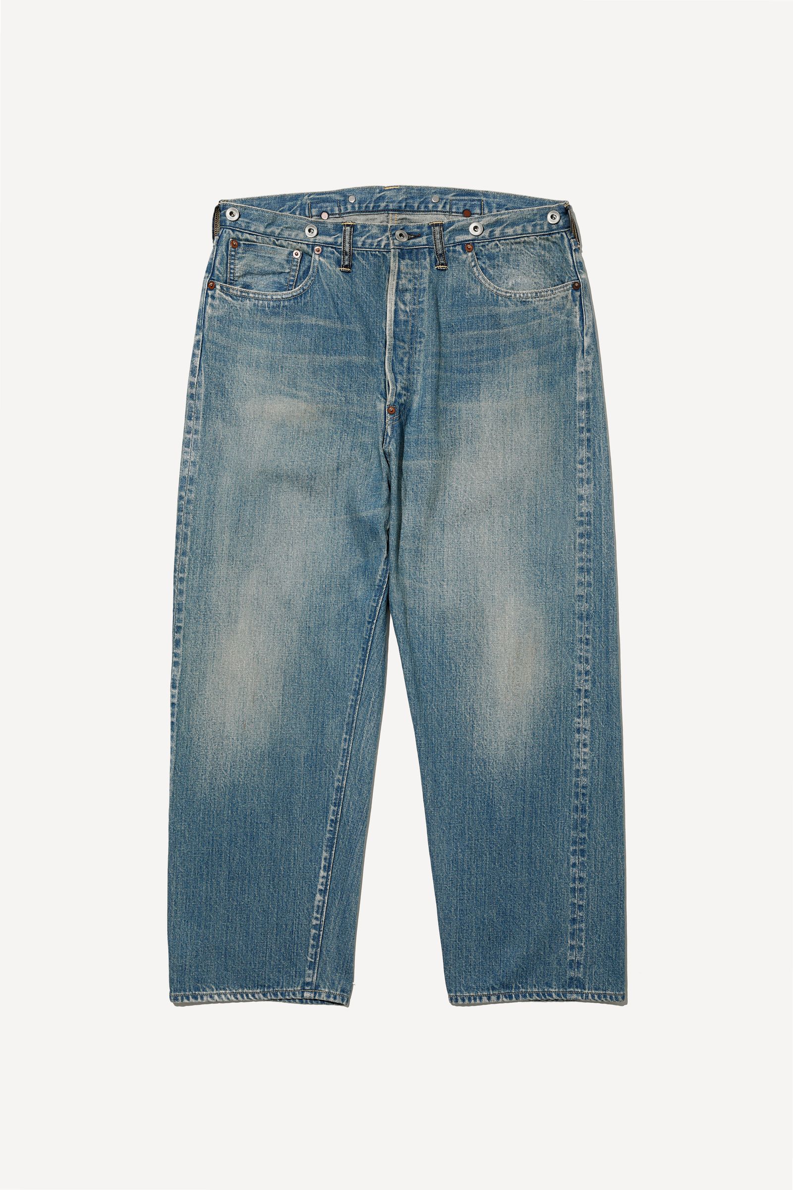 A.PRESSE　アプレッセ　2025SS　デニム A.PRESSE - アプレッセ 2025 STYLE2 No.22 Washed Wide Denim