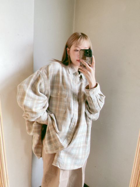 S.F.C-Stripes For Creative10月14日(土)発売！SFC OG CHECK SHIRT style.2023.10.13