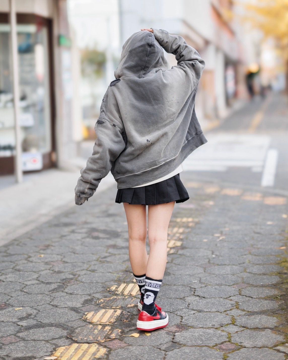 セントマイケル24FW 新作DBL FC ZIP HOODIE style.2024.12.24