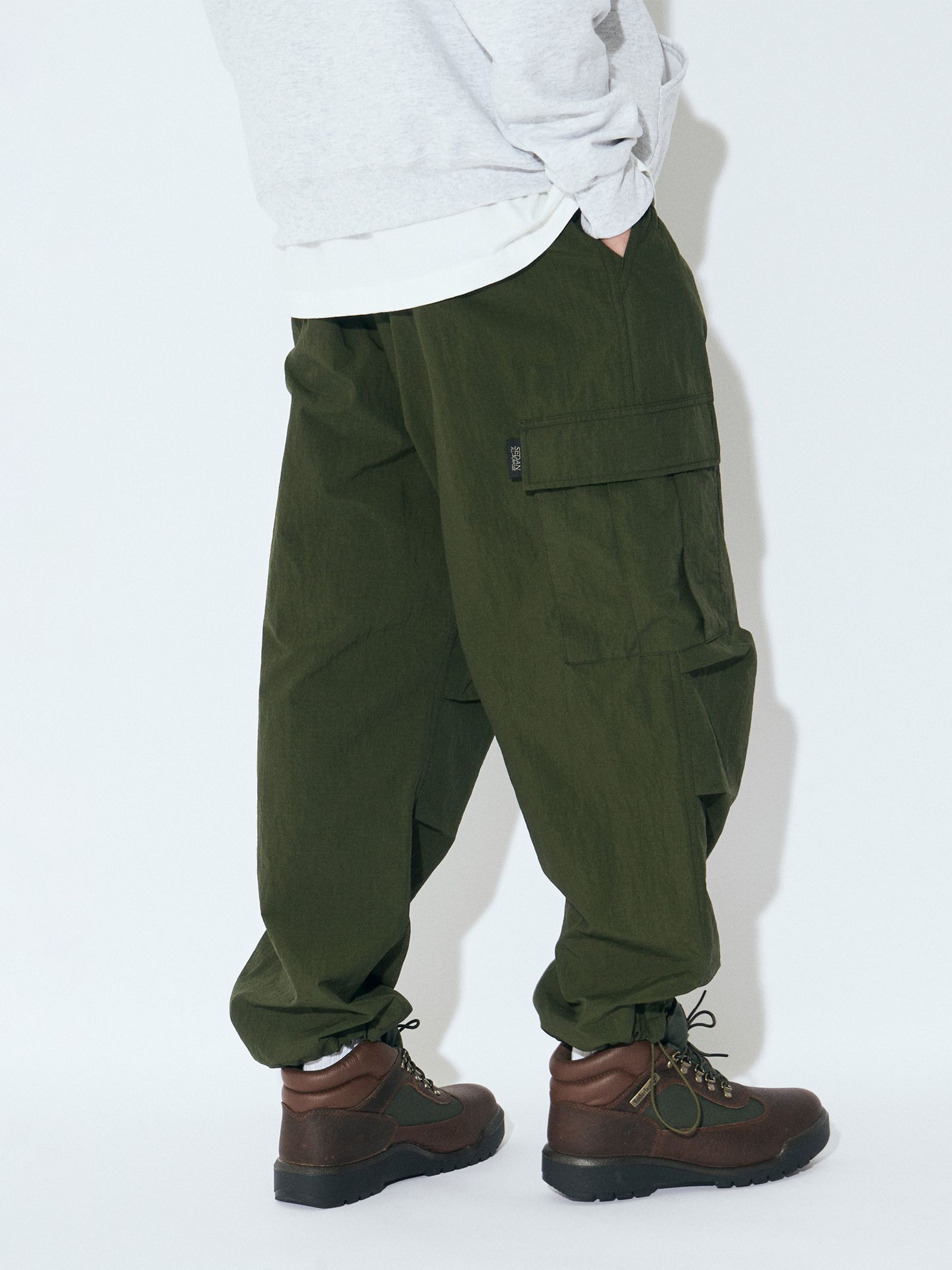 セダンオールパーパスFW23 Big Cargo Pants (SD23F-PT01)Olive☆8月26日(土)発売！