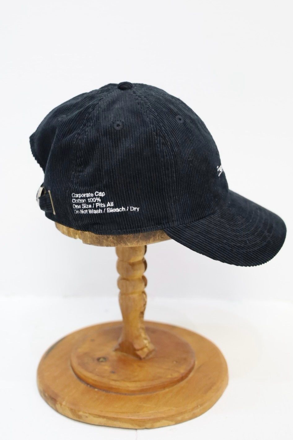 フレッシュサービス  CORDUROY CORPORATE CAP(FSP263-90220B)BLACK☆9月5日(土)新作発売！