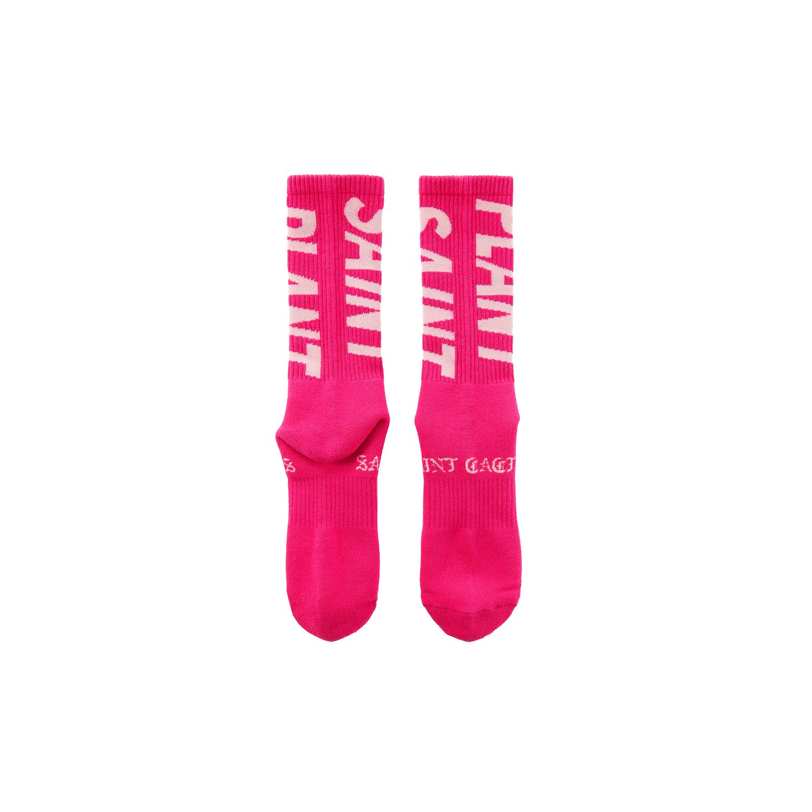 セントマイケル24AW SNT PLANT CP_SOCKS(SM-YS1-0000-C17)PINK