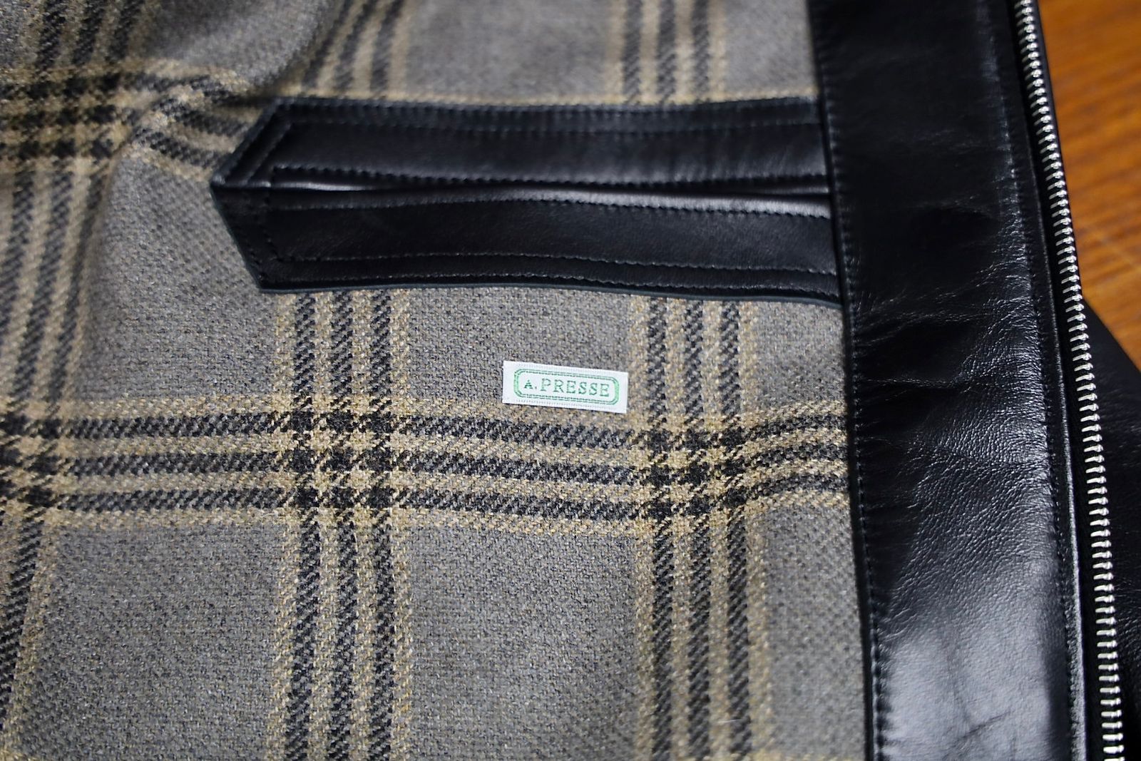 アプレッセ 2026 STYLE1 Leather French Riders Jacket(26SAP-01-05)BLACK☆11月29日(土)発売！