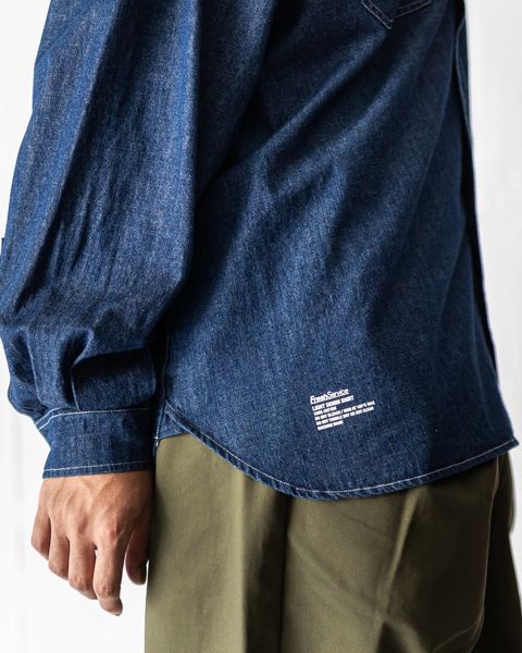 FreshService LIGHT DENIM L/S SHIRT ミックススタイル