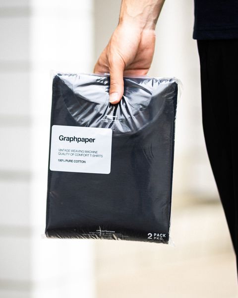 Graphpaper 2-PACK CREW NECK TEE(NAVY) 5月17日(土)新作発売！