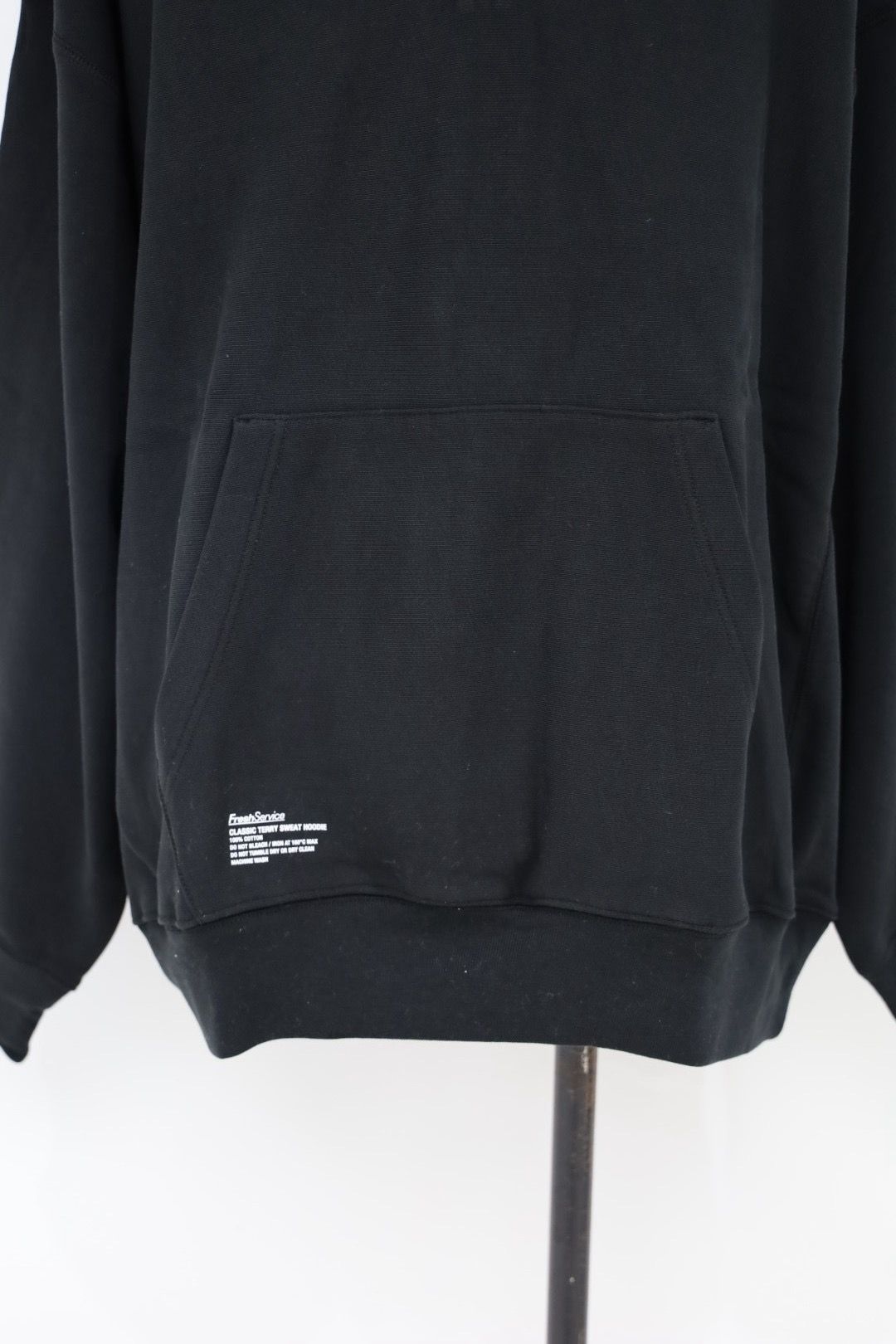 フレッシュサービス 26AW CLASSIC TERRY SWEAT HOODIE(FSC263-70012)BLACK☆9月5日(土)新作発売！