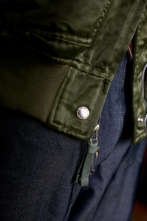 COMME des GARCONS HOMME 26FW ナイロンツイル製品染ミリタリーブルゾンスタイル