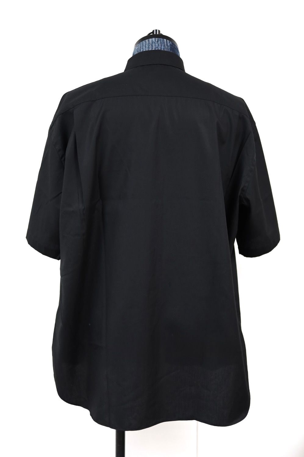 コムデギャルソンオム26SS 綿ブロードS/Sシャツ(HQ-B103-051)BLACK☆4月3日(金)新作発売！