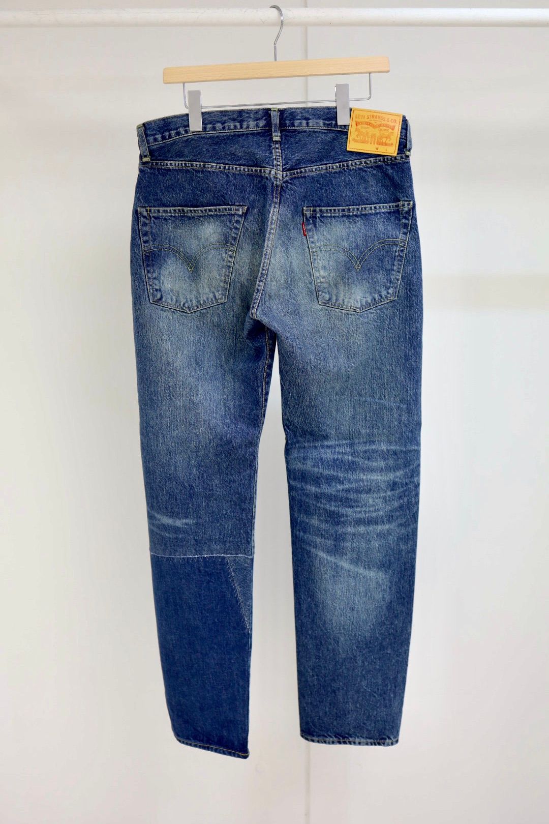 アイジュンヤワタナベマン 25AW リーバイスWネーム 綿デニム製品加工デニムパンツ(WP-P218-051)☆11月1日(土)発売!