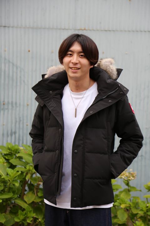 CANADA GOOSE WYNDHAM PARKA FF"BLACK"style.2020.8.8.
