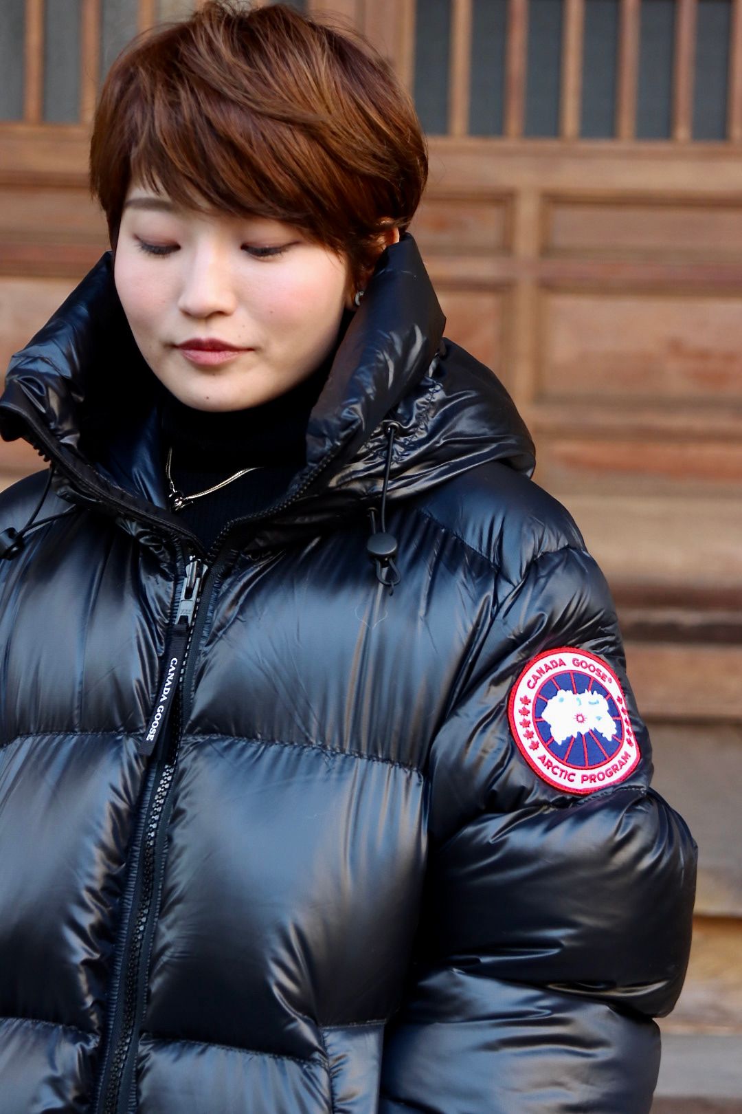 ぬくぬく♪ CANADA GOOSE カナダグース ダウンジャケット ロング-