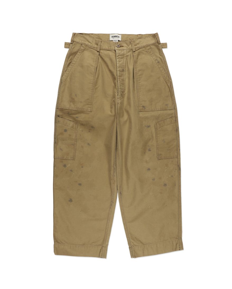 BOW WOW 26FW MECHANIC TROUSERS(BWU-MT)KHAKI☆8月29日(土)11:00発売！