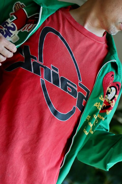 セントマイケル Tシャツ S.CIRCLE TEE"RED"スタイル