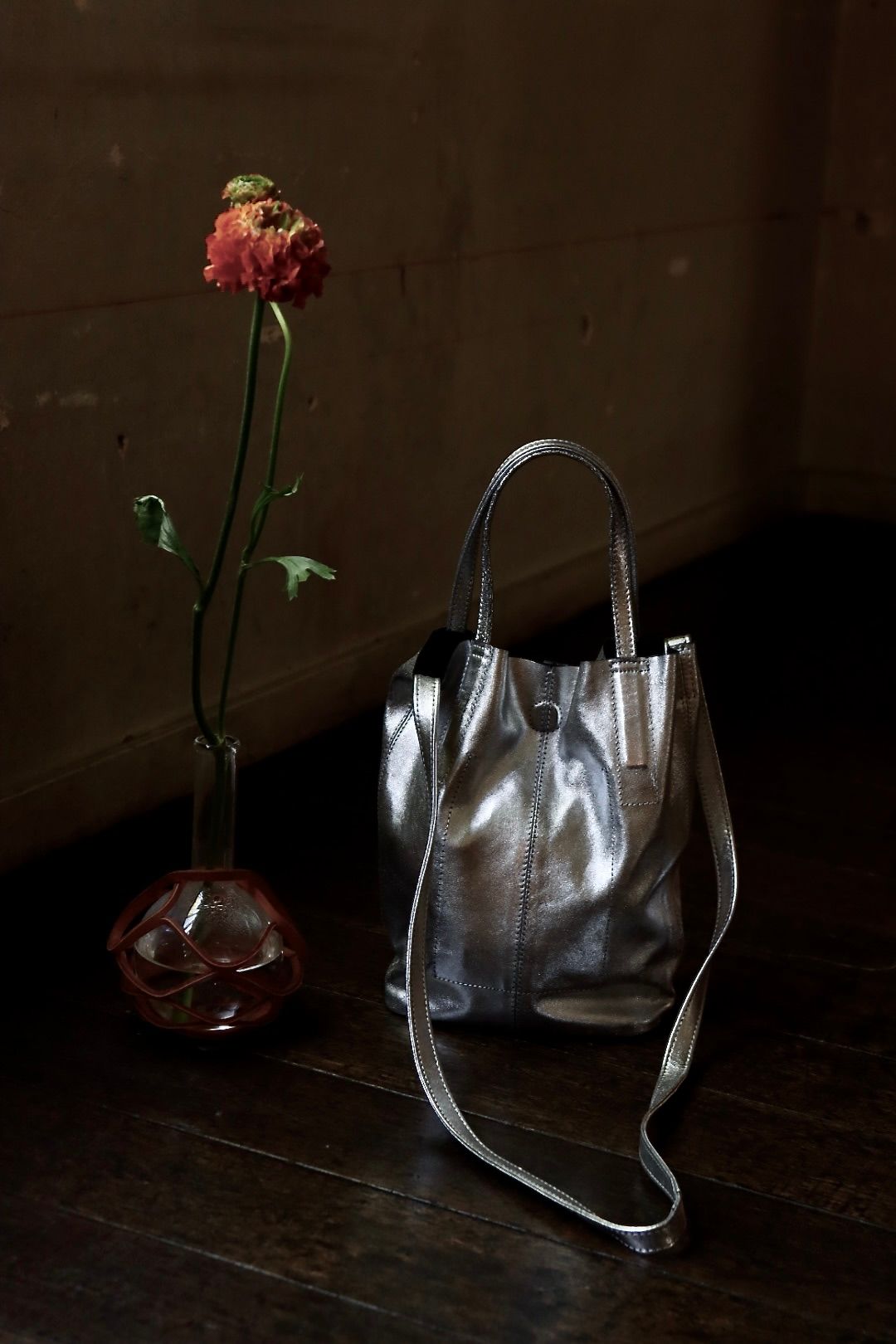 Morphee / モルフェトートバッグ 2WAY SMALL TOTE(LONG)SILVER☆3月7日(金)発売！