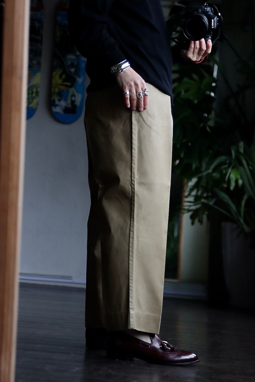 専門店では US Vintage a.presse パンツ ARMY Trousers3 Chino パンツ ...