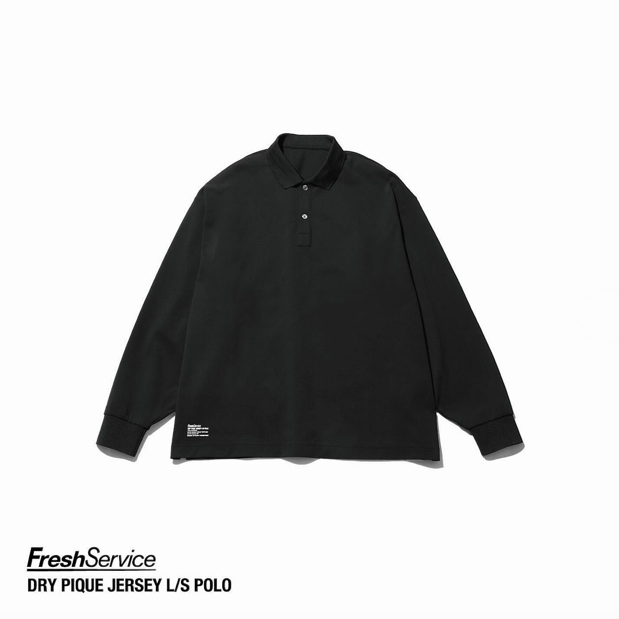 FreshService - フレッシュサービス24SS DRY PIQUE JERSEY L/S POLO