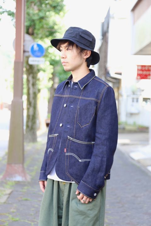 eYe JUNYA WATANABE COMME des GARCONS MAN 綿デニム Levi′s WネームジャケットStyle.2020.9.4.
