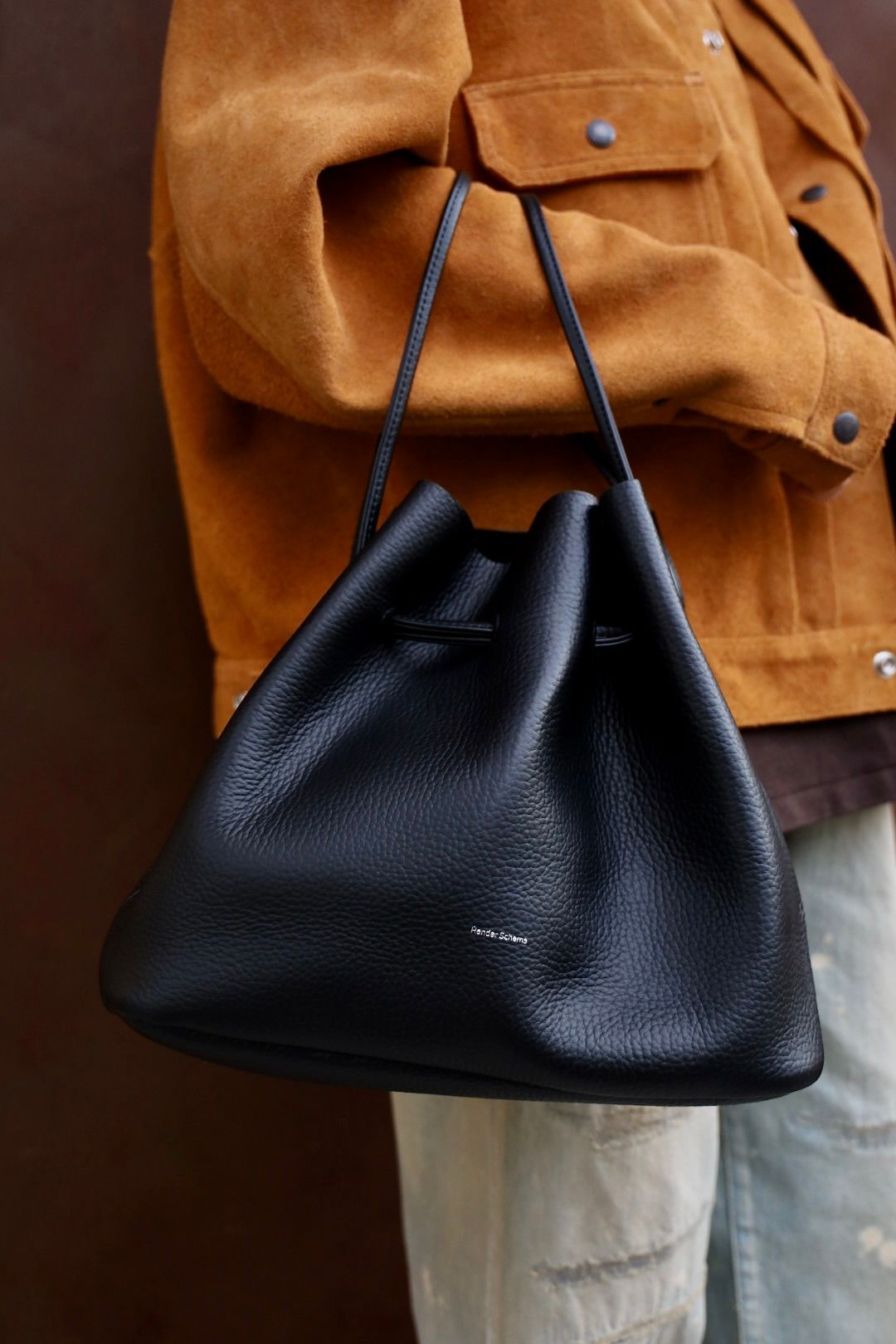 Hender Scheme - エンダースキーマ バッグbucket bag(yv-b-bkb)black